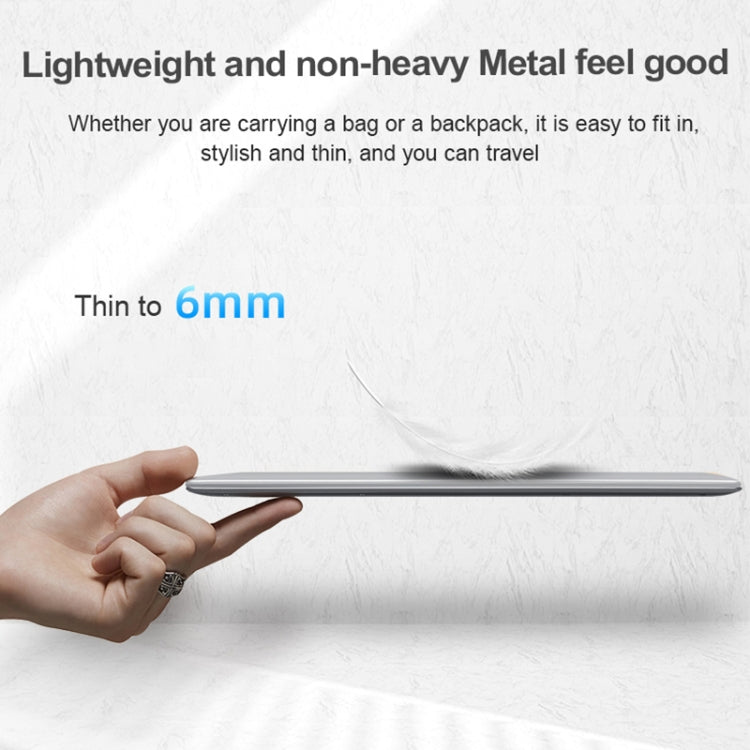 H15 15.6 inch Ultrathin Laptop, 16GB+512GB, Windows 11 Intel Processor N95 Quad Core, US Plug (Silver) - Others by buy2fix | Online Shopping UK | buy2fix