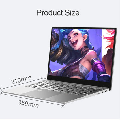 H15 15.6 inch Ultrathin Laptop, 16GB+128GB, Windows 11 Intel Celeron N5095 Quad Core, US Plug (Rose Gold) - Others by buy2fix | Online Shopping UK | buy2fix
