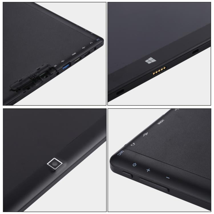 Hongsamde Tablet PC, 12GB+128GB, 10.1 inch Windows 11 Intel Celeron J4105, without Keyboard Leather Case (US Plug) - Other by Hongsamde | Online Shopping UK | buy2fix