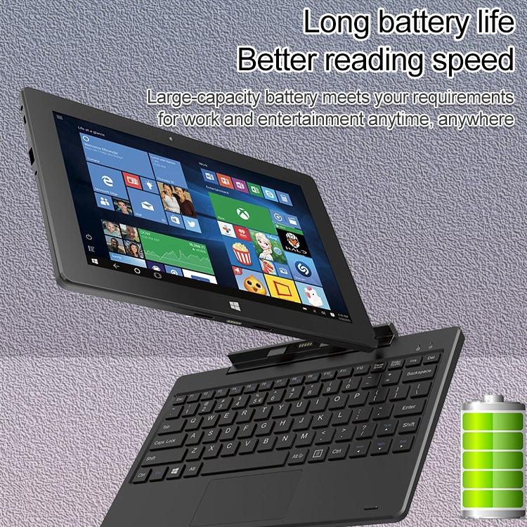 Hongsamde Tablet PC, 12GB+128GB, 10.1 inch Windows 11 Intel Celeron J4105, without Keyboard Leather Case (US Plug) - Other by Hongsamde | Online Shopping UK | buy2fix
