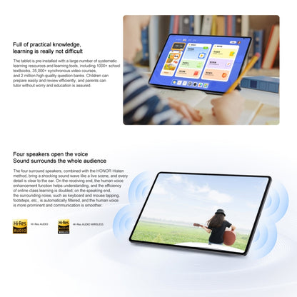 Honor Pad X9 WiFi Tablet PC, 11 inch 6GB+128GB MagicOS 8.0 Qualcomm Snapdragon 680 Octa Core (Cyan) - Other by HONOR | Online Shopping UK | buy2fix