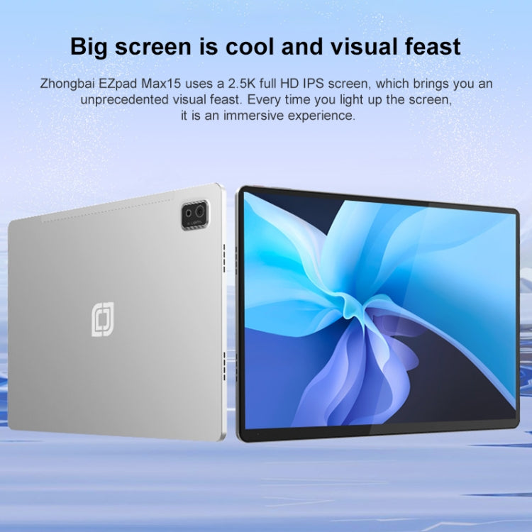 Jumper EZpad Max15 Tablet PC, 8GB+256GB, 15 inch Android 14 OS MediaTek MT8781 Octa Core Network: 4G, EU Plug - Jumper by jumper | Online Shopping UK | buy2fix