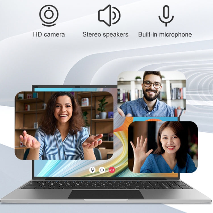 Jumper EZbook S7 Max 16 inch Laptop, 16GB+128GB+512GB, Windows 11 Intel Alder Lake N95 Quad Core, US Plug(Grey) - Jumper by jumper | Online Shopping UK | buy2fix