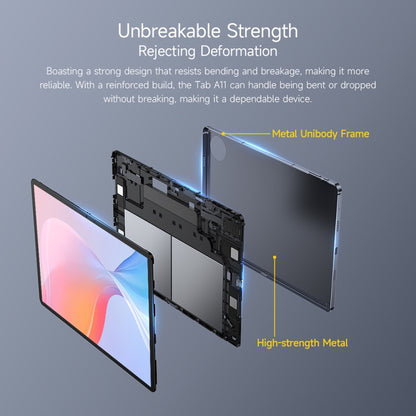 Ulefone Tab A11 Tablet PC, 6GB+256GB, 11 inch Android 14 Unisoc T620 Octa Core 4G Network, EU Plug (Space Grey) - Other by Ulefone | Online Shopping UK | buy2fix