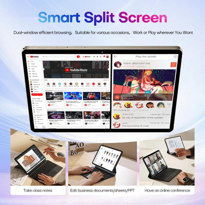 Pad 9 Pro 10.1 inch 4G LTE Tablet PC Combo Set, 4GB+32GB, Android 10 MT6755 Octa Core, with Keyboard / Mouse / Leather Case, US Plug (Black) - 10.1 inch by buy2fix | Online Shopping UK | buy2fix