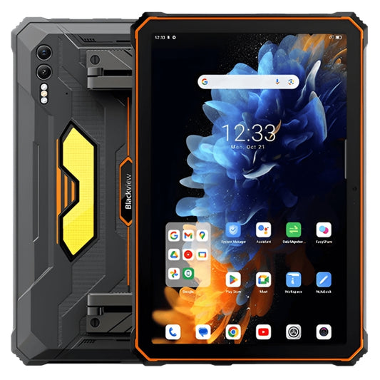 Blackview Active 10 Pro 5G Rugged Tablet, 12GB+256GB, 10.95 inch Android 14 Dimensity 7300 Octa Core, Global Version with Google Play (Orange) - Blackview by Blackview | Online Shopping UK | buy2fix