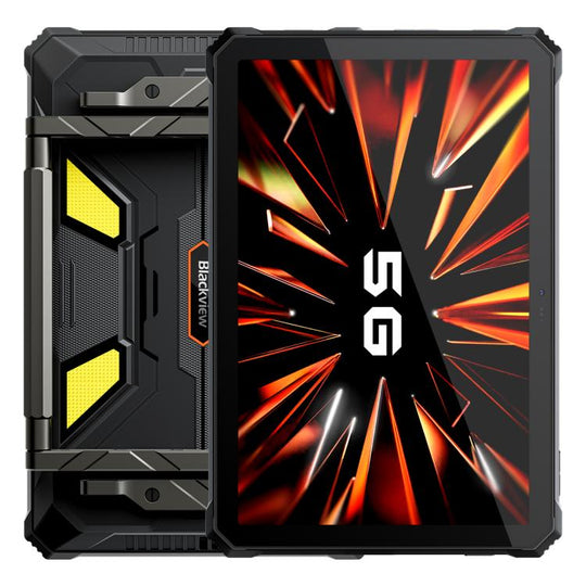 Blackview Active 12 Pro 5G Rugged Tablet, 16GB+1TB, 11 inch Android 15 Dimensity 7300 Octa Core, Global Version with Google Play (Black)