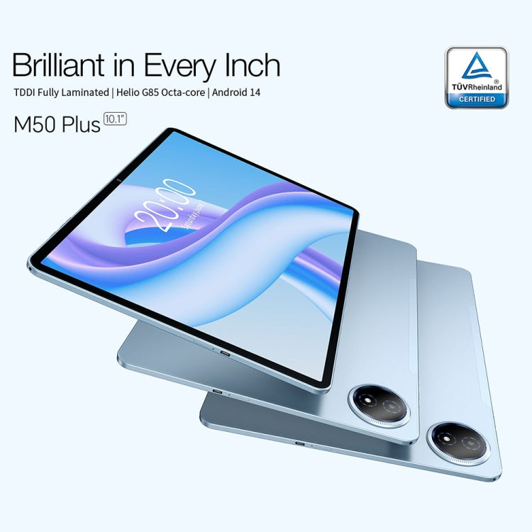 Teclast M50 Plus 4G LTE Tablet PC 10.1 inch, 6GB+128GB, Android 14 MediaTek Helio G85 Octa Core, Support Dual SIM - TECLAST by TECLAST | Online Shopping UK | buy2fix