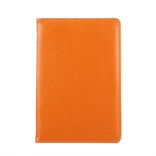 8 inch Tablets Leather Case Crazy Horse Texture 360 Degrees Rotation Protective Case Shell with Holder for Galaxy Tab S2 8.0 T715 / T710, Cube U16GT, ONDA Vi30W, Teclast P86(Orange) - 8 inch by buy2fix | Online Shopping UK | buy2fix