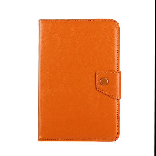 8 inch Tablets Leather Case Crazy Horse Texture Protective Case Shell with Holder for Galaxy Tab S2 8.0 T715 / T710, Cube U16GT, ONDA Vi30W, Teclast P86(Orange) - 8 inch by buy2fix | Online Shopping UK | buy2fix