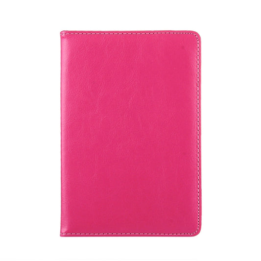 9 inch Tablets Leather Case Crazy Horse Texture 360 Degrees Rotation Protective Case Shell with Holder for ONDA V891w, Ramos i9s Pro & Win8, Colorfly i898W & i898A(Magenta) - 9 inch by buy2fix | Online Shopping UK | buy2fix