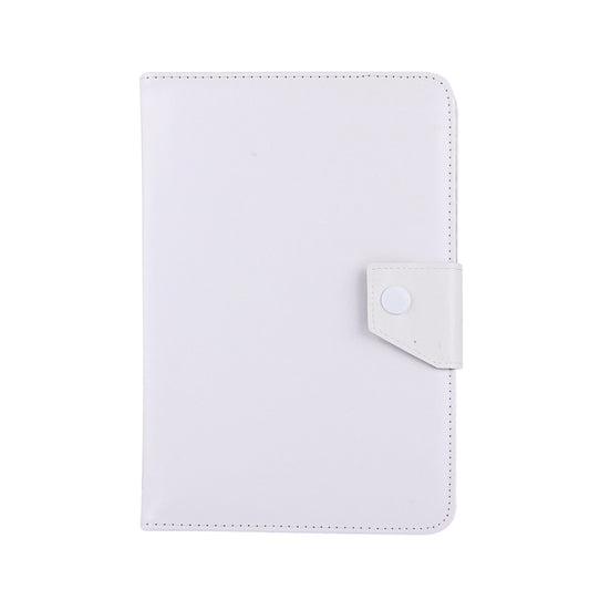 7 inch Tablets Leather Case Crazy Horse Texture Protective Case Shell with Holder for Galaxy Tab A 7.0 (2016) / T280 & Tab 4 7.0 / T230 & Tab Q T2558, Colorfly G708, Asus ZenPad 7.0 Z370CG, Huawei MediaPad T1 7.0 / T1-701u(White) - 7 inch by buy2fix | Online Shopping UK | buy2fix