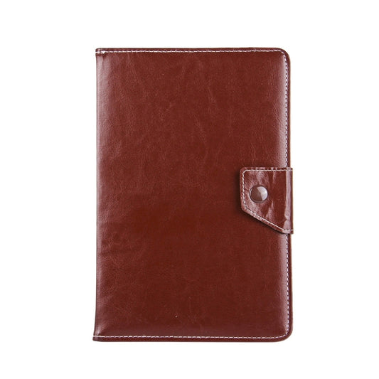 7 inch Tablets Leather Case Crazy Horse Texture Protective Case Shell with Holder for Galaxy Tab A 7.0 (2016) / T280 & Tab 4 7.0 / T230 & Tab Q T2558, Colorfly G708, Asus ZenPad 7.0 Z370CG, Huawei MediaPad T1 7.0 / T1-701u(Brown) - 7 inch by buy2fix | Online Shopping UK | buy2fix