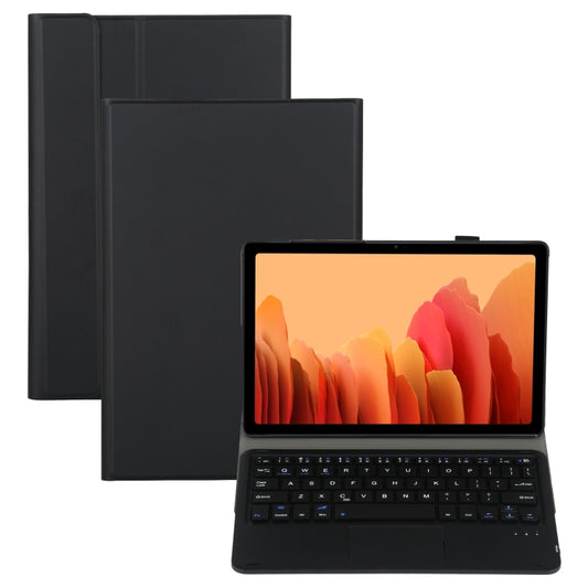 A500-A Detachable Bluetooth Keyboard Ultrathin Horizontal Flip Leather Tablet Case with Touchpad & Holder for Samsung Galaxy Tab A7 10.4 (2020) T500 / T505(Black) by buy2fix