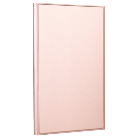 A500-A Detachable Bluetooth Keyboard Ultrathin Horizontal Flip Leather Tablet Case with Touchpad & Holder for Samsung Galaxy Tab A7 10.4 (2020) T500 / T505(Rose Gold) by buy2fix