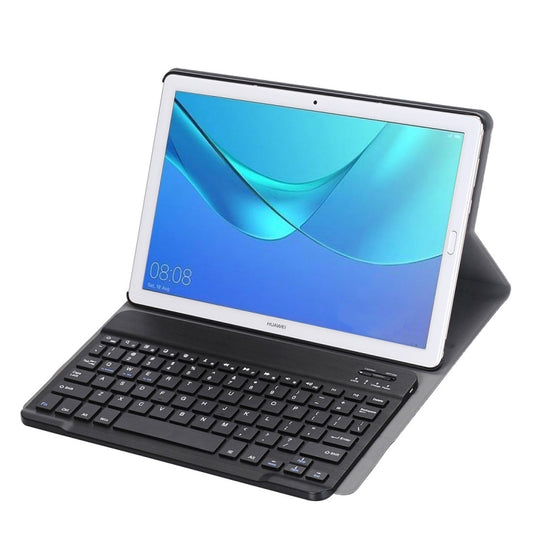 Detachable Bluetooth Keyboard Ultrathin Horizontal Flip Leather Tablet Case for Huawei MediaPad M5 / M5 Pro 10.8 inch, with Holder(Black) - Huawei Keyboard by buy2fix | Online Shopping UK | buy2fix