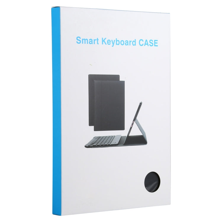 AM12 2 in 1 Removable Bluetooth Keyboard + Protective Leather Tablet Case with Holder for Lenovo Tab P11 (Tab-J606F)(Black) by buy2fix