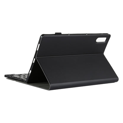 AM13 2 in 1 Removable Bluetooth Keyboard + Protective Leather Tablet Case with Holder for Lenovo Tab P11 Pro (TB-XJ706F)(Black) by buy2fix