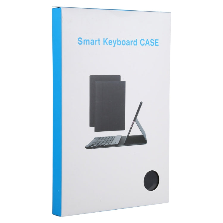 AM13 2 in 1 Removable Bluetooth Keyboard + Protective Leather Tablet Case with Holder for Lenovo Tab P11 Pro (TB-XJ706F)(Black) by buy2fix