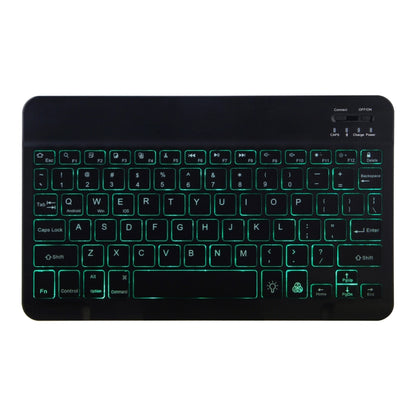 DY-M10ReL-S 2 in 1 Removable Bluetooth Keyboard + Protective Leather Tablet Case with Backlight & Holder for Lenovo Tab M10 FHD REL(Blue) by buy2fix