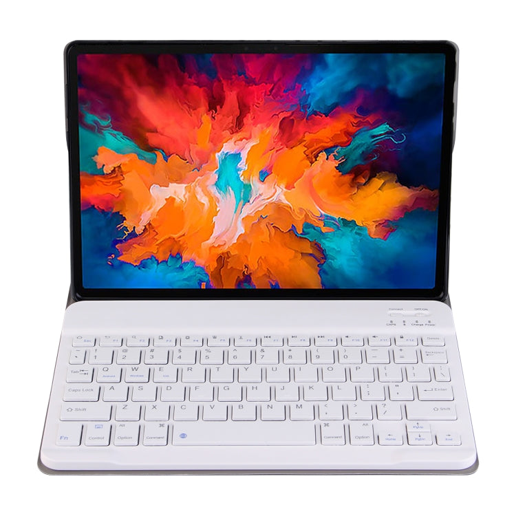 DY-M10ReL 2 in 1 Removable Bluetooth Keyboard + Protective Leather Tablet Case with Holder for Lenovo Tab M10 FHD REL(Rose Gold) by buy2fix