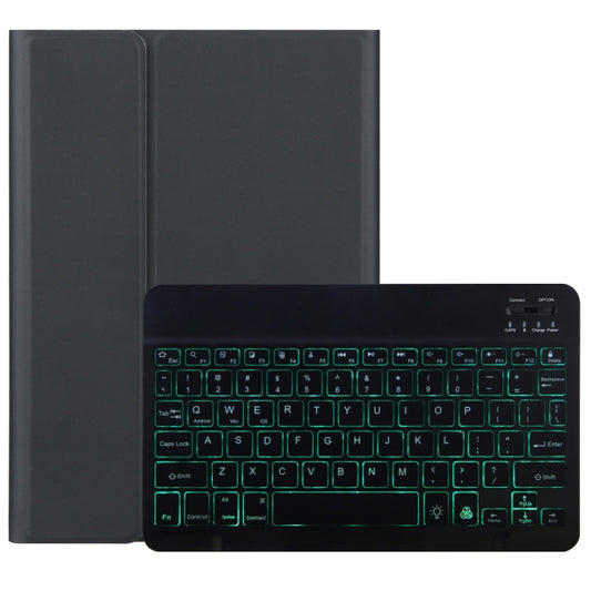 DY-P10-S 2 in 1 Removable Bluetooth Keyboard + Protective Leather Tablet Case with Backlight & Holder for Lenovo Tab P10 10.1 inch(Black) by buy2fix