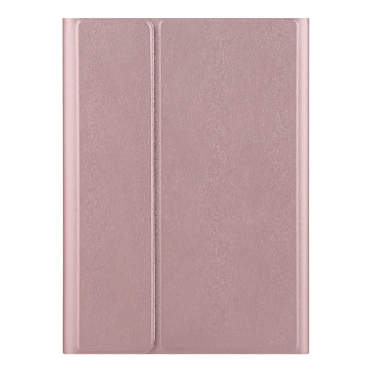 DY-E10 2 in 1 Removable Bluetooth Keyboard + Protective Leather Tablet Case with Holder for Lenovo Tab E10(Rose Gold) by buy2fix