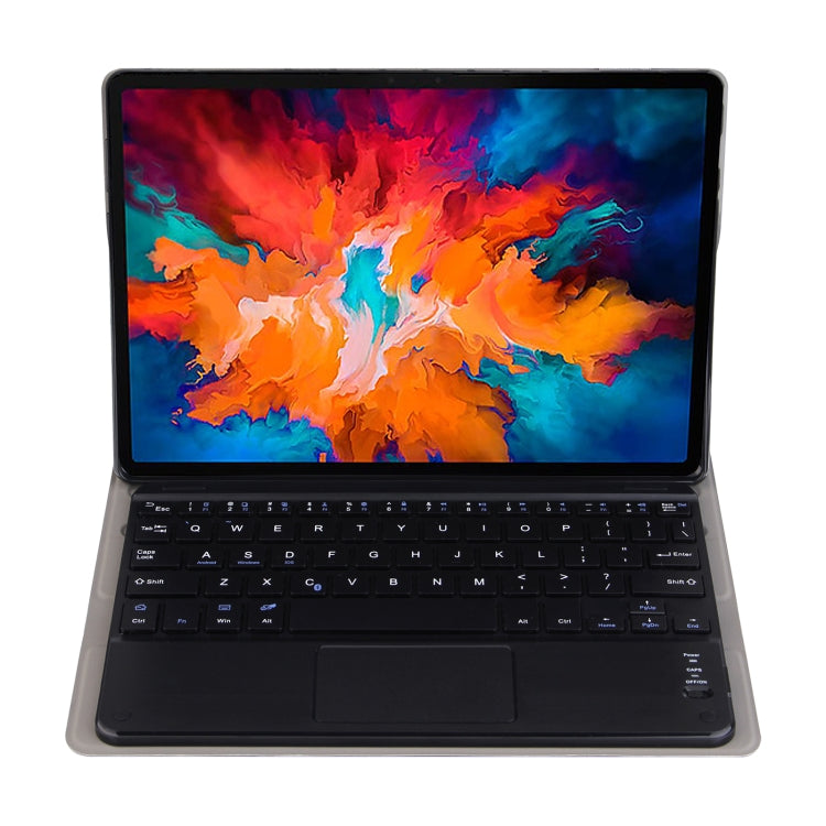 DY-P10-C 2 in 1 Removable Bluetooth Keyboard + Protective Leather Tablet Case with Touchpad & Holder for Lenovo Tab P10 10.1 inch(Rose Gold) by buy2fix