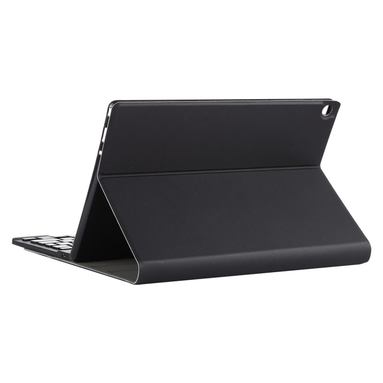 AM10 2 in 1 Removable Bluetooth Keyboard + Protective Leather Tablet Case with Holder for Lenovo M10 FHD Plus 10.3 inch(Black) by buy2fix
