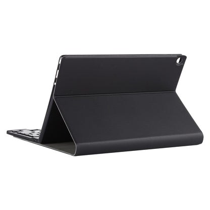 AM10 2 in 1 Removable Bluetooth Keyboard + Protective Leather Tablet Case with Holder for Lenovo M10 FHD Plus 10.3 inch(Black) by buy2fix