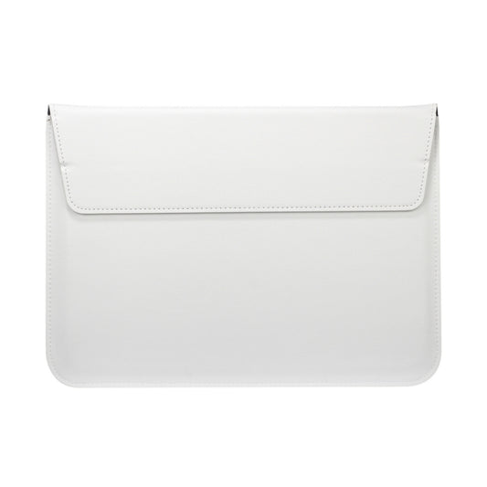 Universal Envelope Style PU Leather Case with Holder for Ultrathin Notebook Tablet PC 11.6 inch, Size: 32.5x21.5x1cm(White) - 10 - 11 inch by buy2fix | Online Shopping UK | buy2fix