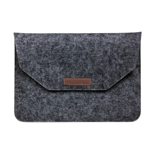 11.6 inch Universal Fashion Soft Sleeve Bag Case Tablet Laptop Felt Bag for MacBook Air 11.6 inch, Size: 33x22x1cm(Black) - 10 - 11 inch by buy2fix | Online Shopping UK | buy2fix