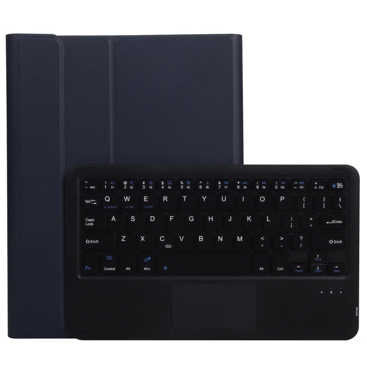 A11-A 2 in 1 Removable Bluetooth Keyboard + Protective Leather Tablet Case with Touchpad & Holder for iPad Pro 11 2022 / 2021 / Air 5 / Air 4 (Black) - For iPad Pro by buy2fix | Online Shopping UK | buy2fix