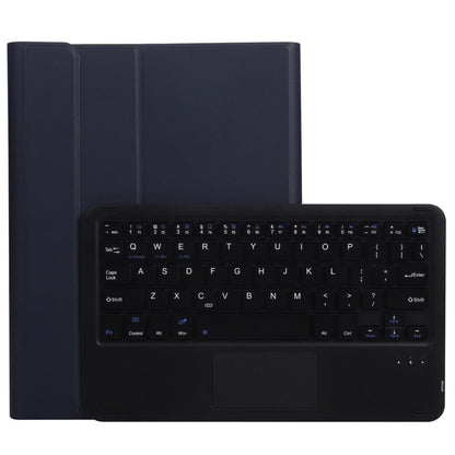 A11-A 2 in 1 Removable Bluetooth Keyboard + Protective Leather Tablet Case with Touchpad & Holder for iPad Pro 11 2022 / 2021 / Air 5 / Air 4 (Black) - For iPad Pro by buy2fix | Online Shopping UK | buy2fix
