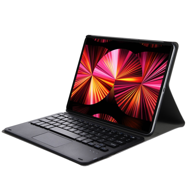 A11-A 2 in 1 Removable Bluetooth Keyboard + Protective Leather Tablet Case with Touchpad & Holder for iPad Pro 11 2022 / 2021 / Air 5 / Air 4(Dark Blue) - For iPad Pro by buy2fix | Online Shopping UK | buy2fix