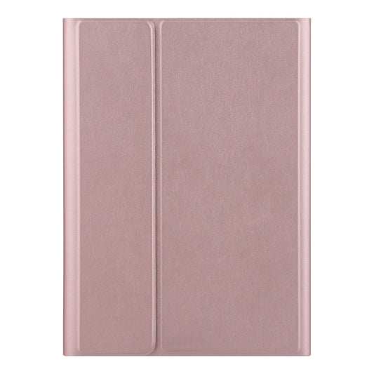 M10-C 2 in 1 Removable Bluetooth Keyboard + Leather Tablet Case with Touchpad & Holder for Lenovo Tab M10 TB-X505X (Rose Gold) by buy2fix
