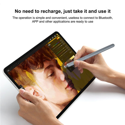 For Samsung Galaxy Tab S6 Lite P610 / P615 Stylus Pen without Bluetooth (Grey) - Stylus Pen by buy2fix | Online Shopping UK | buy2fix