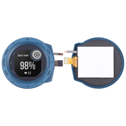 For Garmin Instinct Original LCD Screen with Digitizer Full Assembly(Blue) - For Garmin by buy2fix | Online Shopping UK | buy2fix