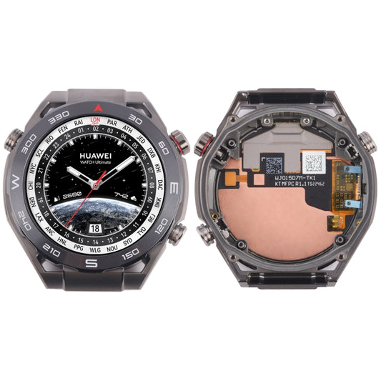 For Huawei Watch Ultimate Original LCD Screen Digitizer Full Assembly with Frame (Black) - For Huawei by buy2fix | Online Shopping UK | buy2fix