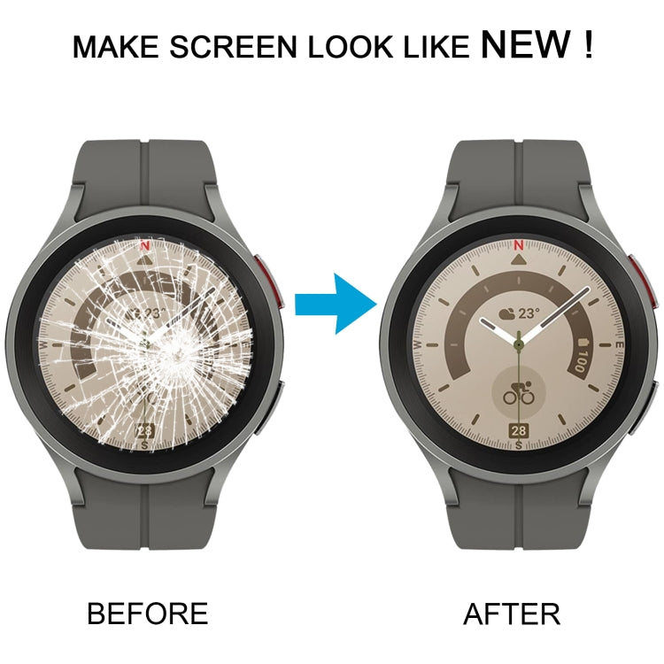 Original LCD Screen Digitizer Full Assembly with Frame for Samsung Galaxy Watch5 Pro 45mm SM-R920/R925 (Black) - LCD Related Parts by buy2fix | Online Shopping UK | buy2fix