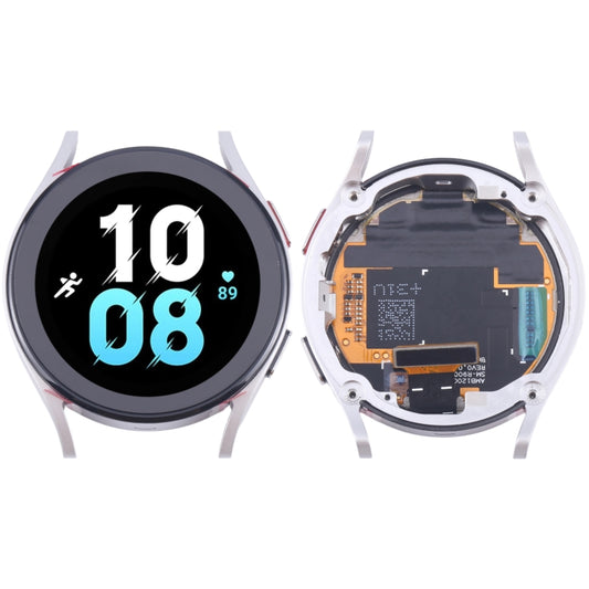 Original LCD Screen Digitizer Full Assembly with Frame for Samsung Galaxy Watch5 40mm SM-R900/R905 (Silver) - LCD Related Parts by buy2fix | Online Shopping UK | buy2fix