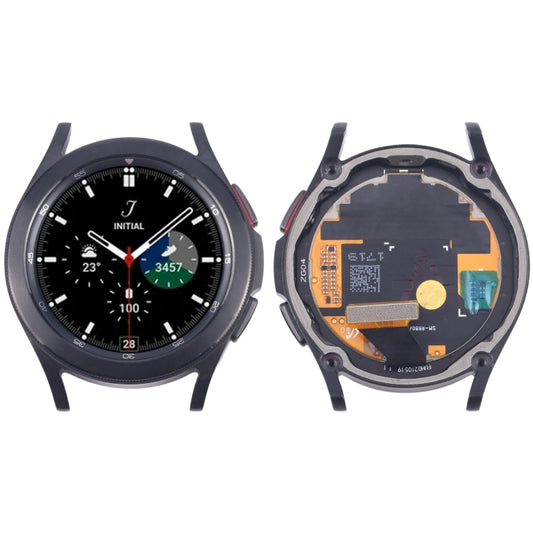 Original LCD Screen Digitizer Full Assembly with Frame for Samsung Galaxy Watch4 Classic 42mm SM-R880/R885 (Black) - LCD Related Parts by buy2fix | Online Shopping UK | buy2fix