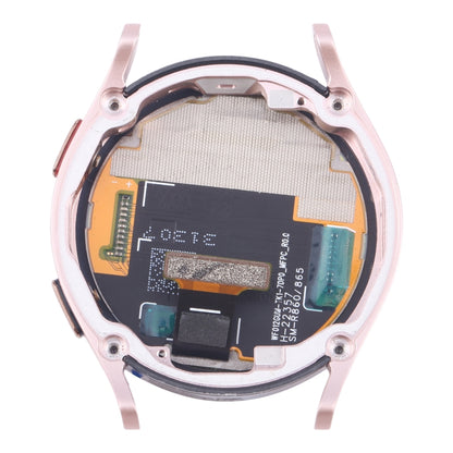 Original LCD Screen Digitizer Full Assembly with Frame for Samsung Galaxy Watch4 40mm SM-R860/R865 (Pink) - LCD Related Parts by buy2fix | Online Shopping UK | buy2fix