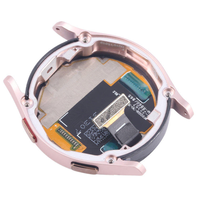 Original LCD Screen Digitizer Full Assembly with Frame for Samsung Galaxy Watch4 40mm SM-R860/R865 (Pink) - LCD Related Parts by buy2fix | Online Shopping UK | buy2fix