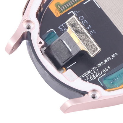 Original LCD Screen Digitizer Full Assembly with Frame for Samsung Galaxy Watch4 40mm SM-R860/R865 (Pink) - LCD Related Parts by buy2fix | Online Shopping UK | buy2fix