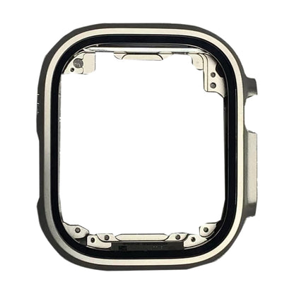 For Apple Watch Ultra 2 49mm Titanium Metal Middle Frame Bezel Plate by buy2fix