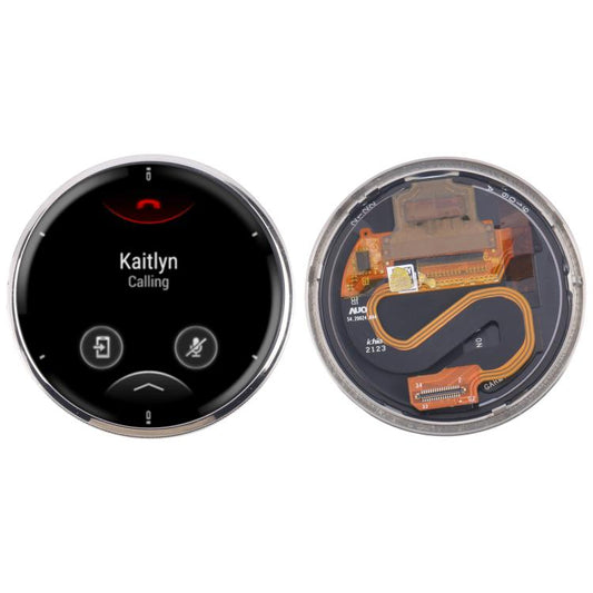 For Garmin Venu 2 Plus Original LCD Screen with Digitizer Full Assembly (Silver) - For Garmin by buy2fix | Online Shopping UK | buy2fix