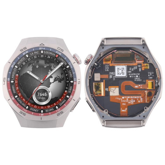 For Huawei Watch GT 5 Pro 46mm Original LCD Screen Digitizer Full Assembly With Frame (Space Silver)