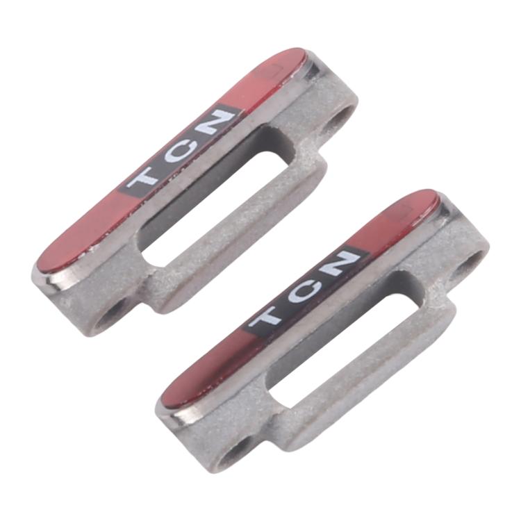 For Apple Watch Series 10 46mm / 42mm 1 Pair Watch Clasp (Grey) - Other Parts by buy2fix | Online Shopping UK | buy2fix