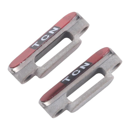 For Apple Watch Series 10 46mm / 42mm 1 Pair Watch Clasp (Grey) - Other Parts by buy2fix | Online Shopping UK | buy2fix